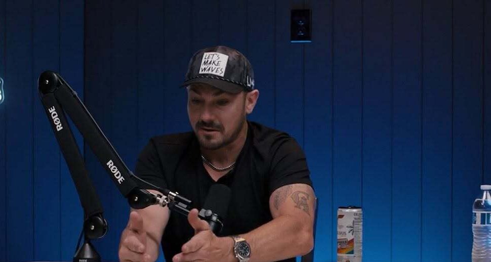 Victor Rancour recording the Scale with Speed Podcast