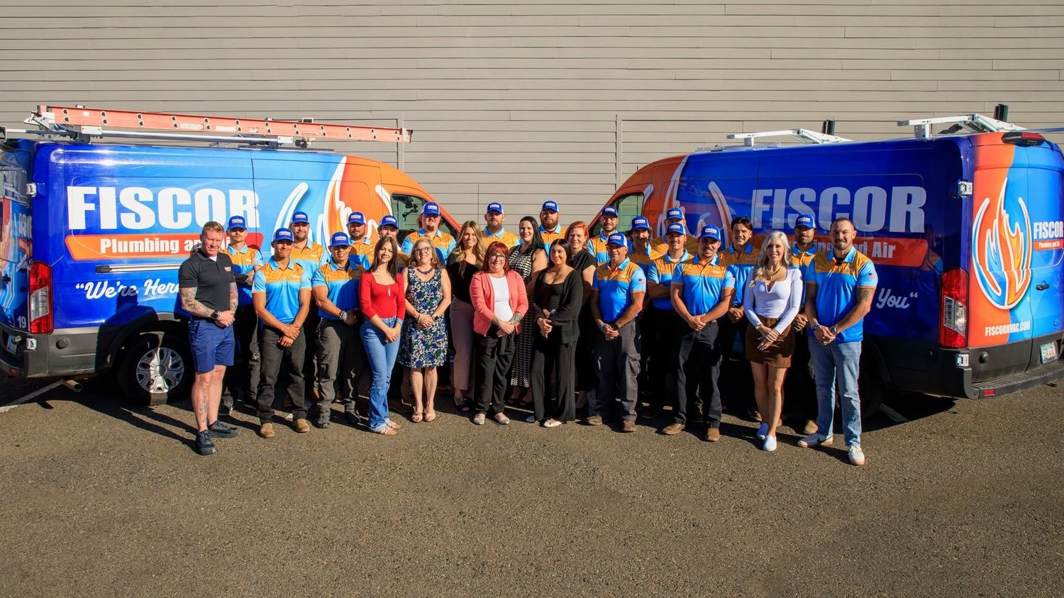 The Fiscor Plumbing and Air team