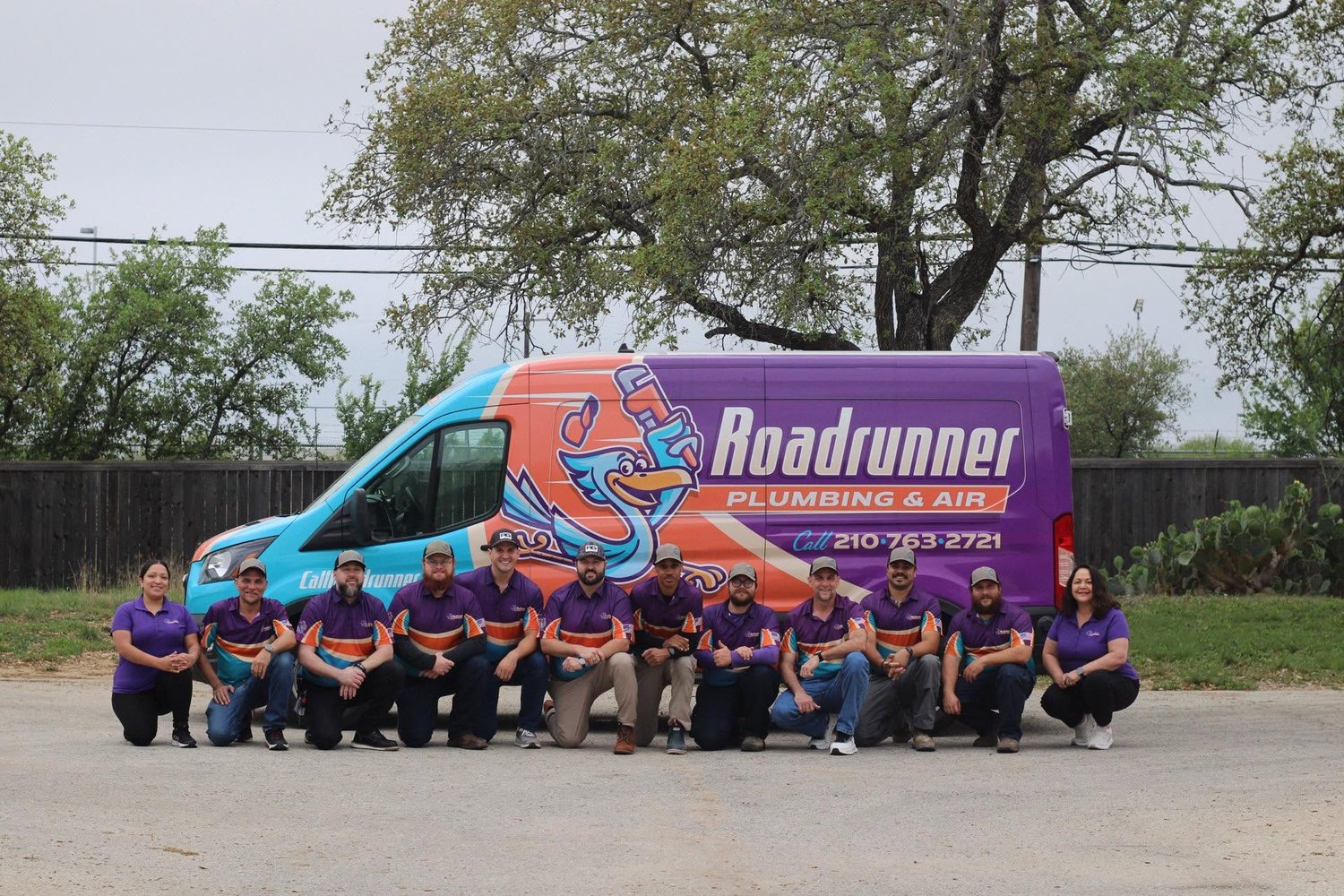The Roadrunner Plumbing and Air team