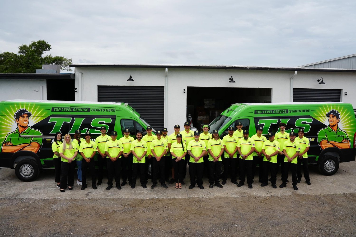 The TLS Air Conditioning and Insulation team